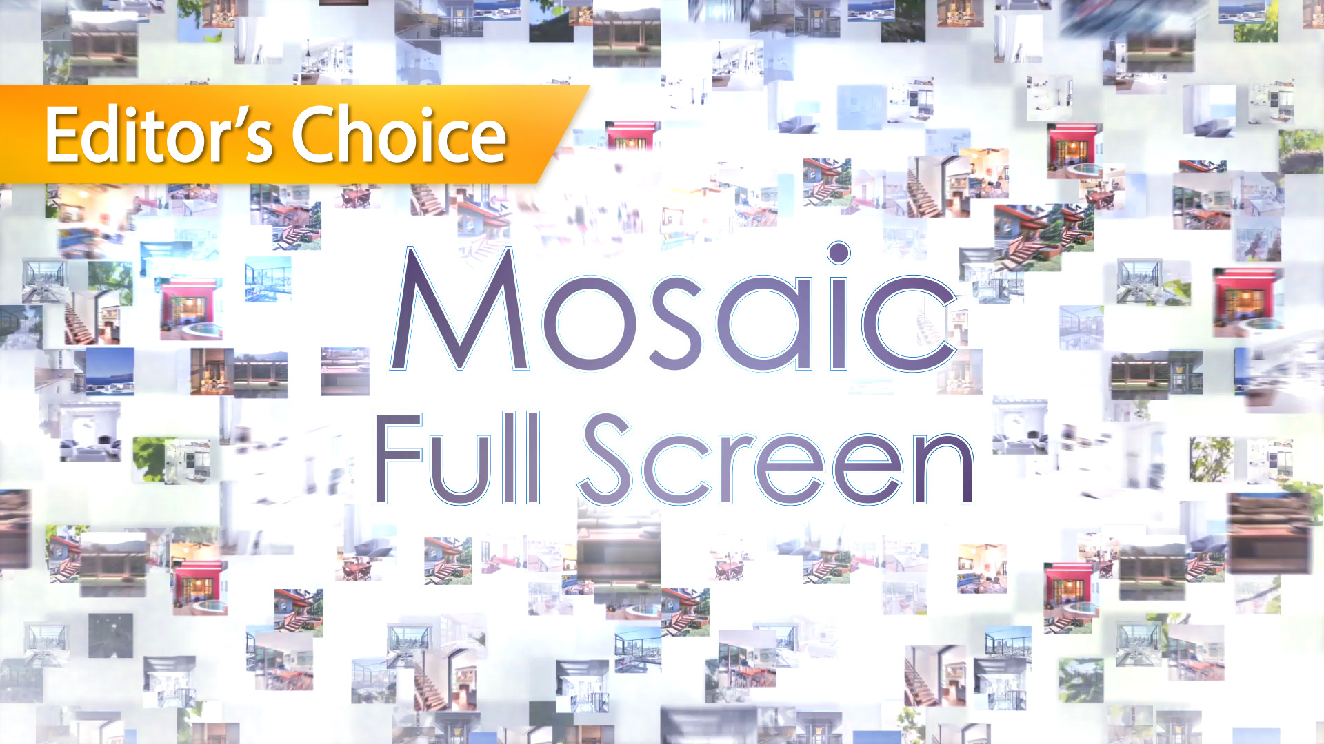 Mosaic Full Screen - Apple Motion 5 Template