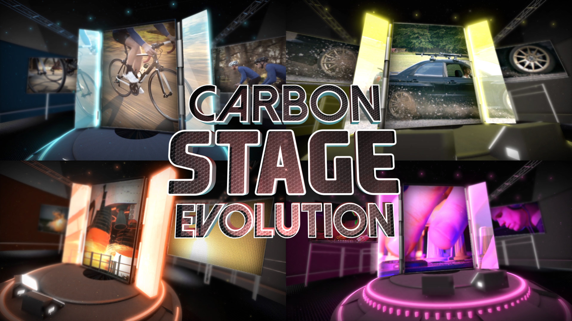 Carbon Stage Evolution - Apple Motion 5 Template
